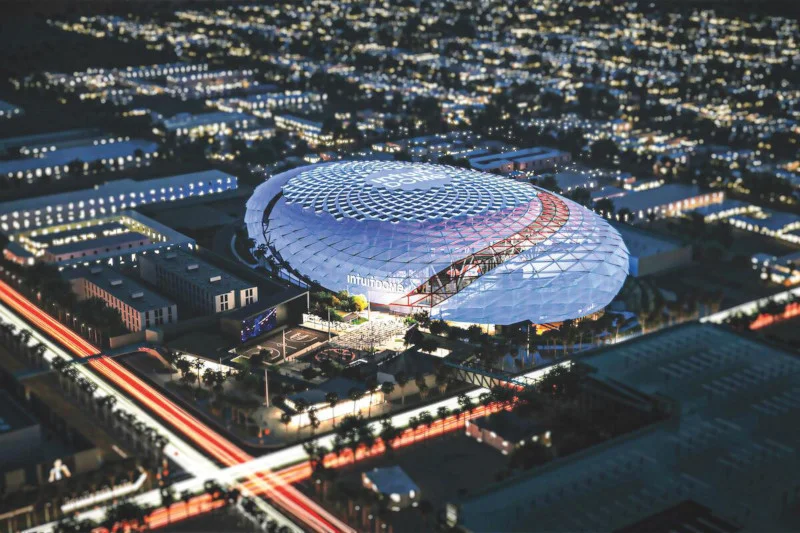 Direccion y donde esta Intuit Dome de Los Angeles