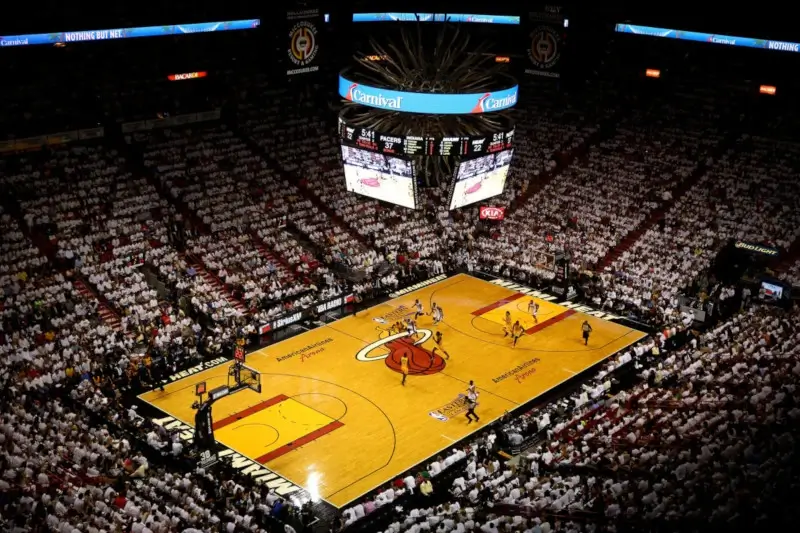 Interior pabellon Miami Heat