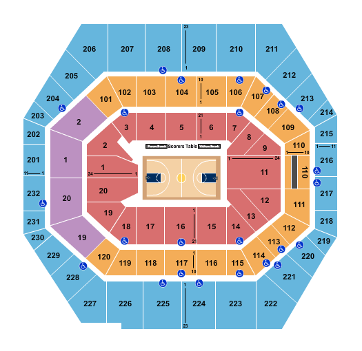 plano entradas Indiana Pacers NBA